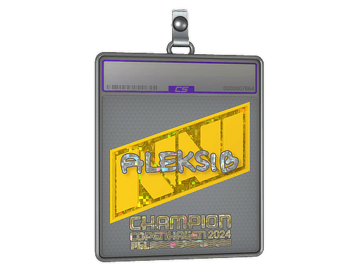 Sticker Slab | Aleksib (Glitter, Champion) | Copenhagen 2024