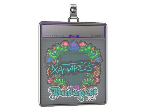 Sticker Slab | XANTARES (Embroidered) | Budapest 2025