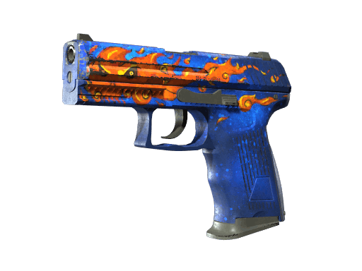 P2000 | Fire Elemental - Battle-Scarred