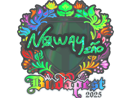 Sticker | noway (Holo) | Budapest 2025