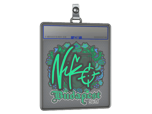 Sticker Slab | NiKo | Budapest 2025