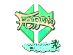 Sticker | fer (Holo) | Antwerp 2022