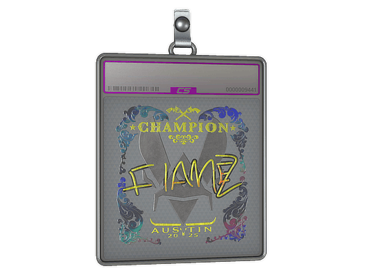 Sticker Slab | FlameZ (Holo, Champion) | Austin 2025