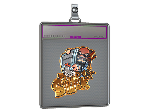 Sticker Slab | Door Stuck (Foil)