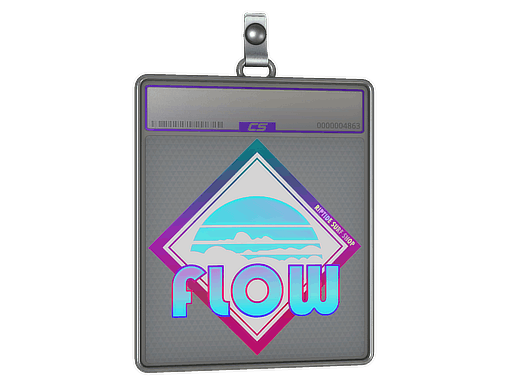 Sticker Slab | Cotton Candy Flow (Holo)