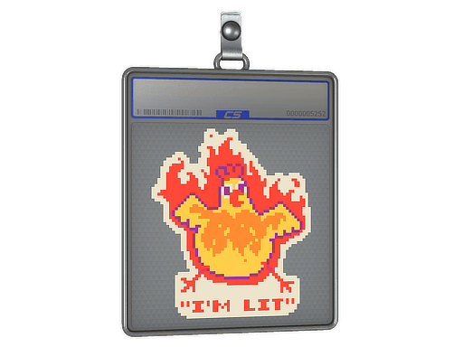 Sticker Slab | I'm Lit