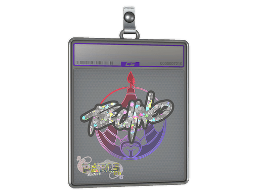 Sticker Slab | Techno4K (Glitter) | Paris 2023