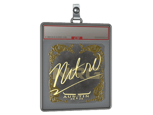 Sticker Slab | nitr0 (Gold) | Austin 2025