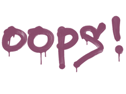 Sealed Graffiti | Oops - Default