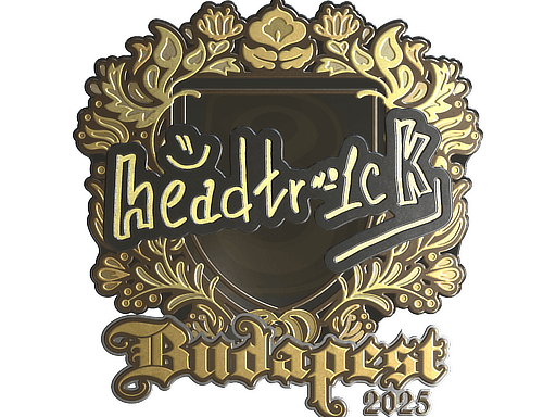 Sticker | headtr1ck (Gold) | Budapest 2025