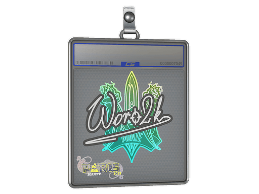 Sticker Slab | Woro2k | Paris 2023