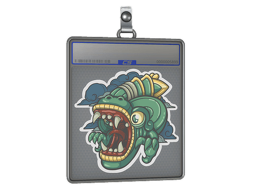 Sticker Slab | Baby Fire Serpent