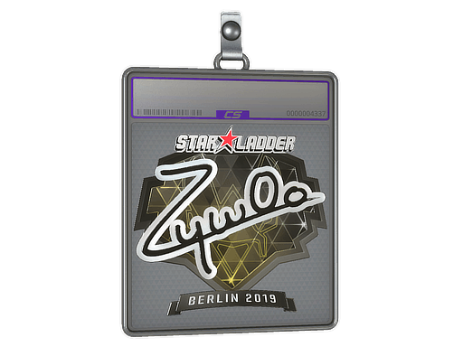 Sticker Slab | ZywOo (Foil) | Berlin 2019