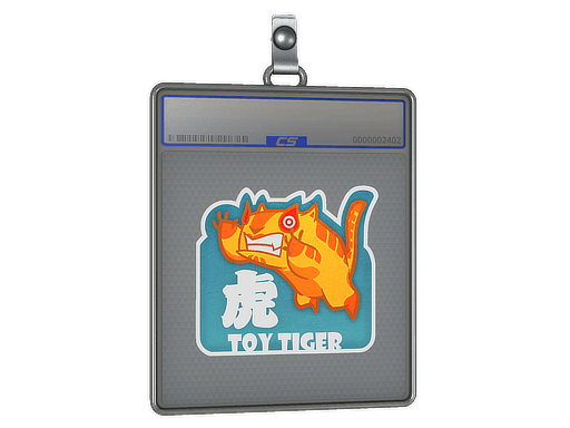 Sticker Slab | Toy Tiger