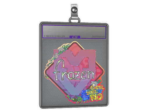 Sticker Slab | frozen (Glitter) | Rio 2022