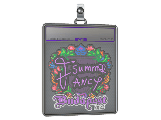 Sticker Slab | Summer (Embroidered) | Budapest 2025