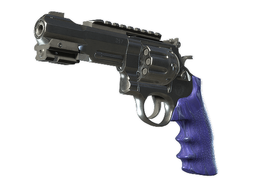 R8 Revolver | Cobalt Grip - Field-Tested