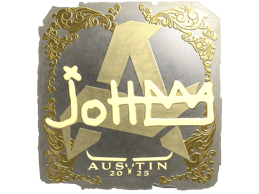 Sticker | jottAAA (Gold) | Austin 2025