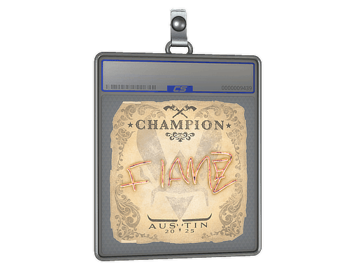 Sticker Slab | FlameZ (Champion) | Austin 2025
