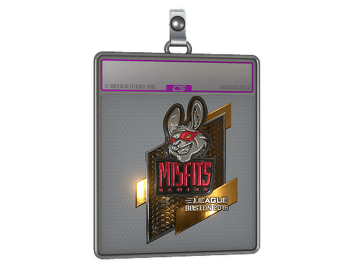Sticker Slab | Misfits Gaming (Foil) | Boston 2018