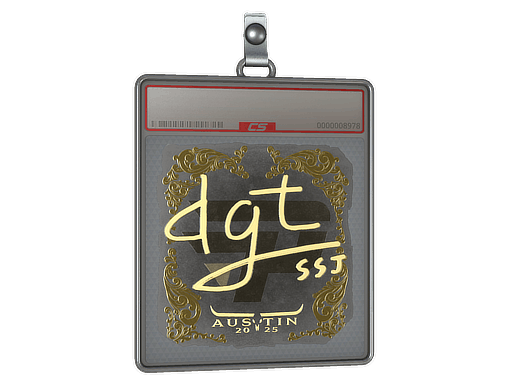 Sticker Slab | dgt (Gold) | Austin 2025