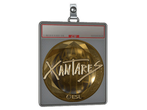 Sticker Slab | XANTARES (Gold) | Katowice 2019