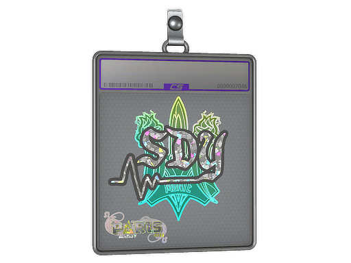 Sticker Slab | sdy (Glitter) | Paris 2023