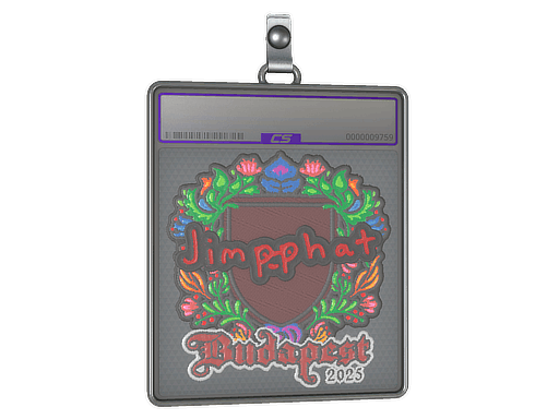 Sticker Slab | Jimpphat (Embroidered) | Budapest 2025