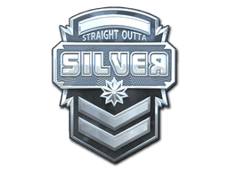 Sticker | Silver (Foil)