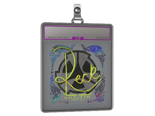 Sticker Slab | reck (Holo) | Austin 2025