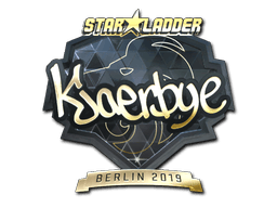 Sticker | Kjaerbye (Gold) | Berlin 2019