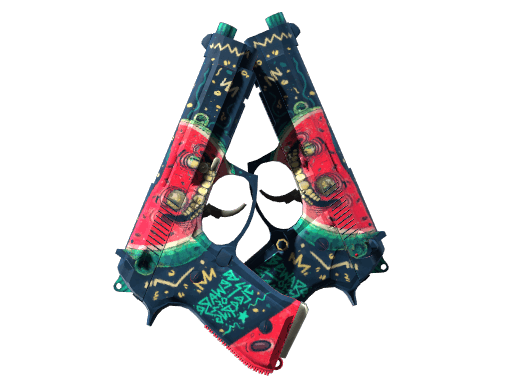 Dual Berettas | Melondrama - Field-Tested