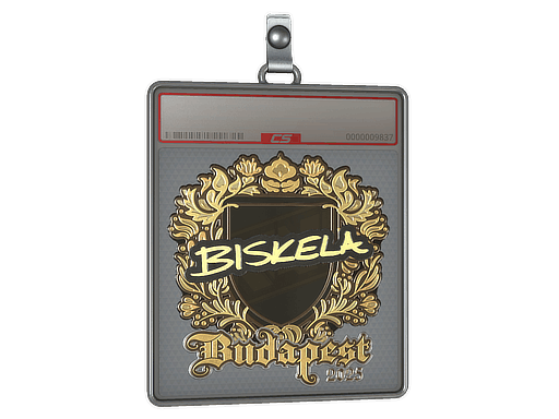 Sticker Slab | Aleksib (Gold) | Budapest 2025