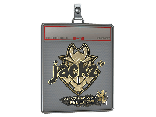 Sticker Slab | JaCkz (Gold) | Antwerp 2022