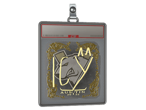 Sticker Slab | ICY (Gold) | Austin 2025