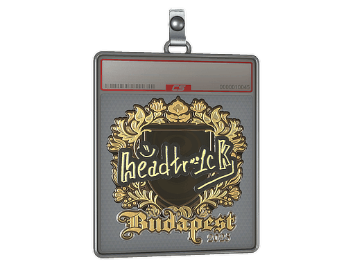 Sticker Slab | headtr1ck (Gold) | Budapest 2025