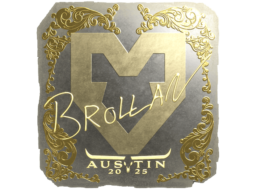 Sticker | Brollan (Gold) | Austin 2025