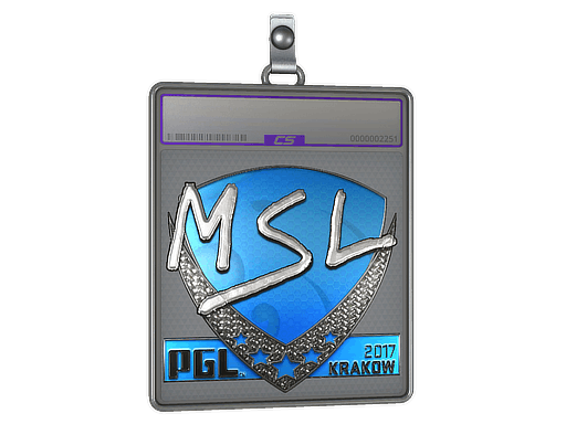 Sticker Slab | MSL (Foil) | Krakow 2017