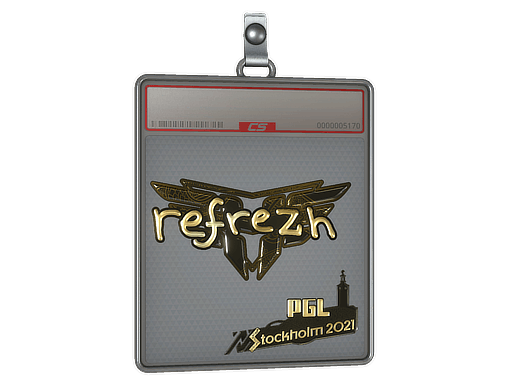 Sticker Slab | refrezh (Gold) | Stockholm 2021