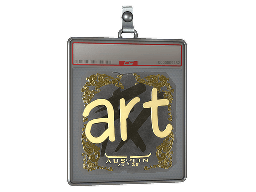 Sticker Slab | arT (Gold) | Austin 2025