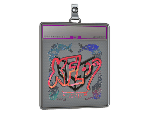 Sticker Slab | xfl0ud (Holo) | Austin 2025