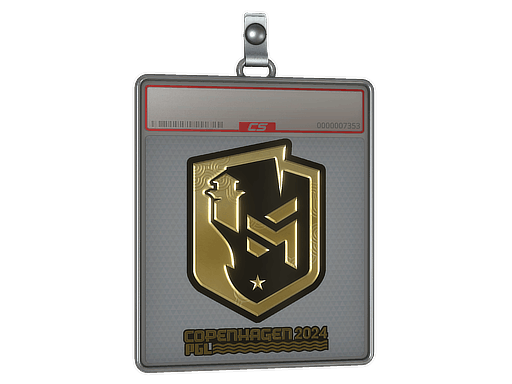 Sticker Slab | PGL (Gold) | Copenhagen 2024