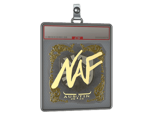 Sticker Slab | NAF (Gold) | Austin 2025