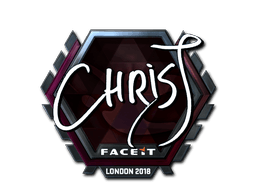 Sticker | chrisJ (Foil) | London 2018