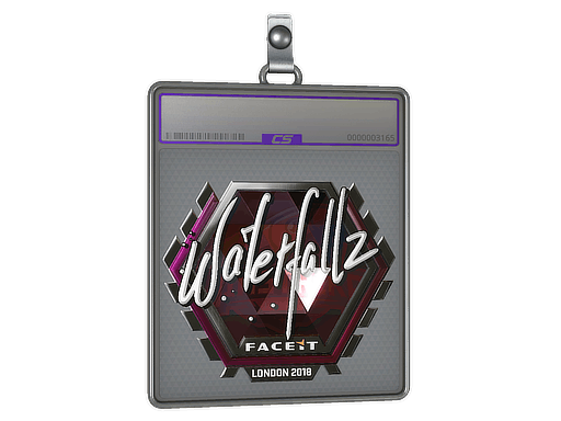 Sticker Slab | waterfaLLZ (Foil) | London 2018
