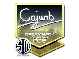 Sticker | cajunb (Foil) | Cluj-Napoca 2015