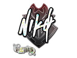 Sticker | niko (Glitter)  | Paris 2023 - Default