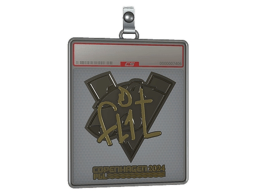 Sticker Slab | FL1T (Gold) | Copenhagen 2024