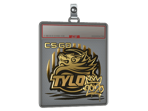 Sticker Slab | TYLOO (Gold) | 2020 RMR