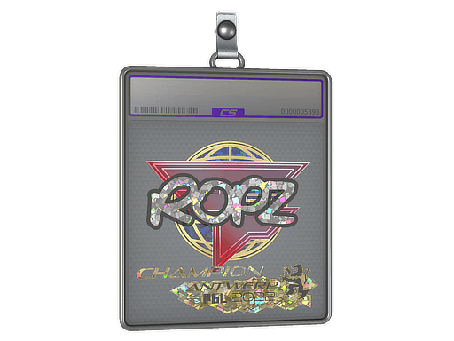 Sticker Slab | ropz (Glitter, Champion) | Antwerp 2022